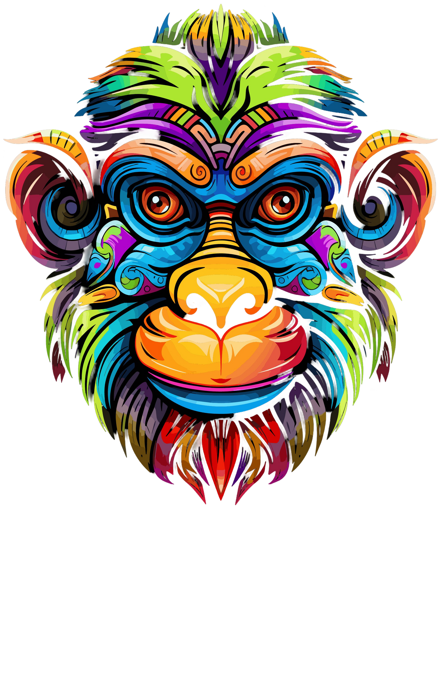 Psychedelic Designs – Fichier PNG Haute Qualité – 100 modèles au choix