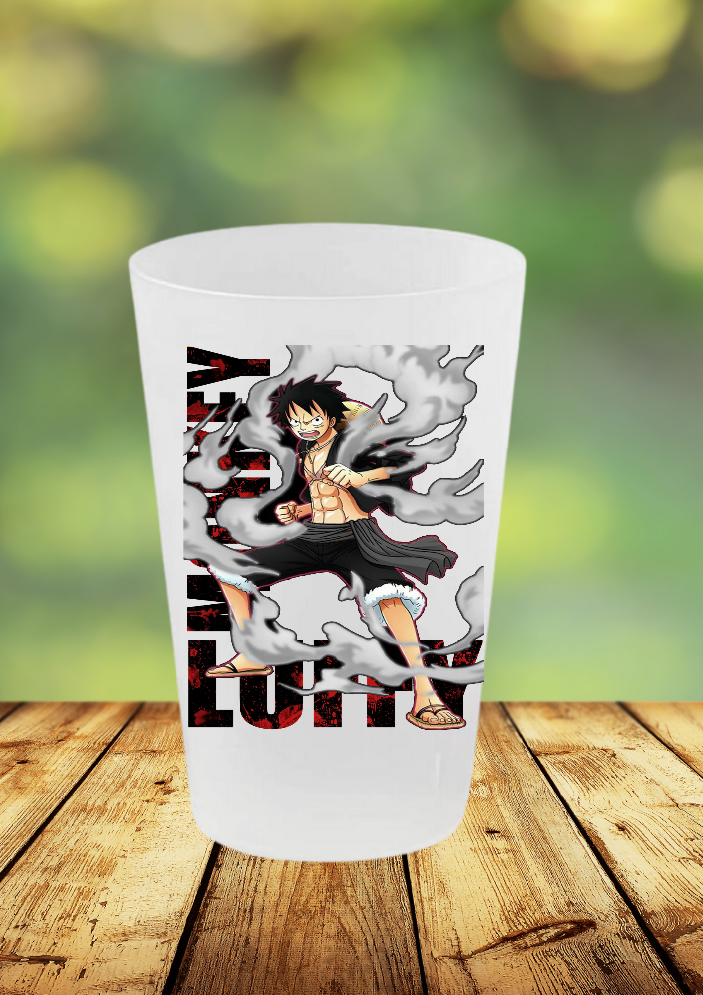 Gobelet One Piece – Impression DTF UV – 136 modèles au choix