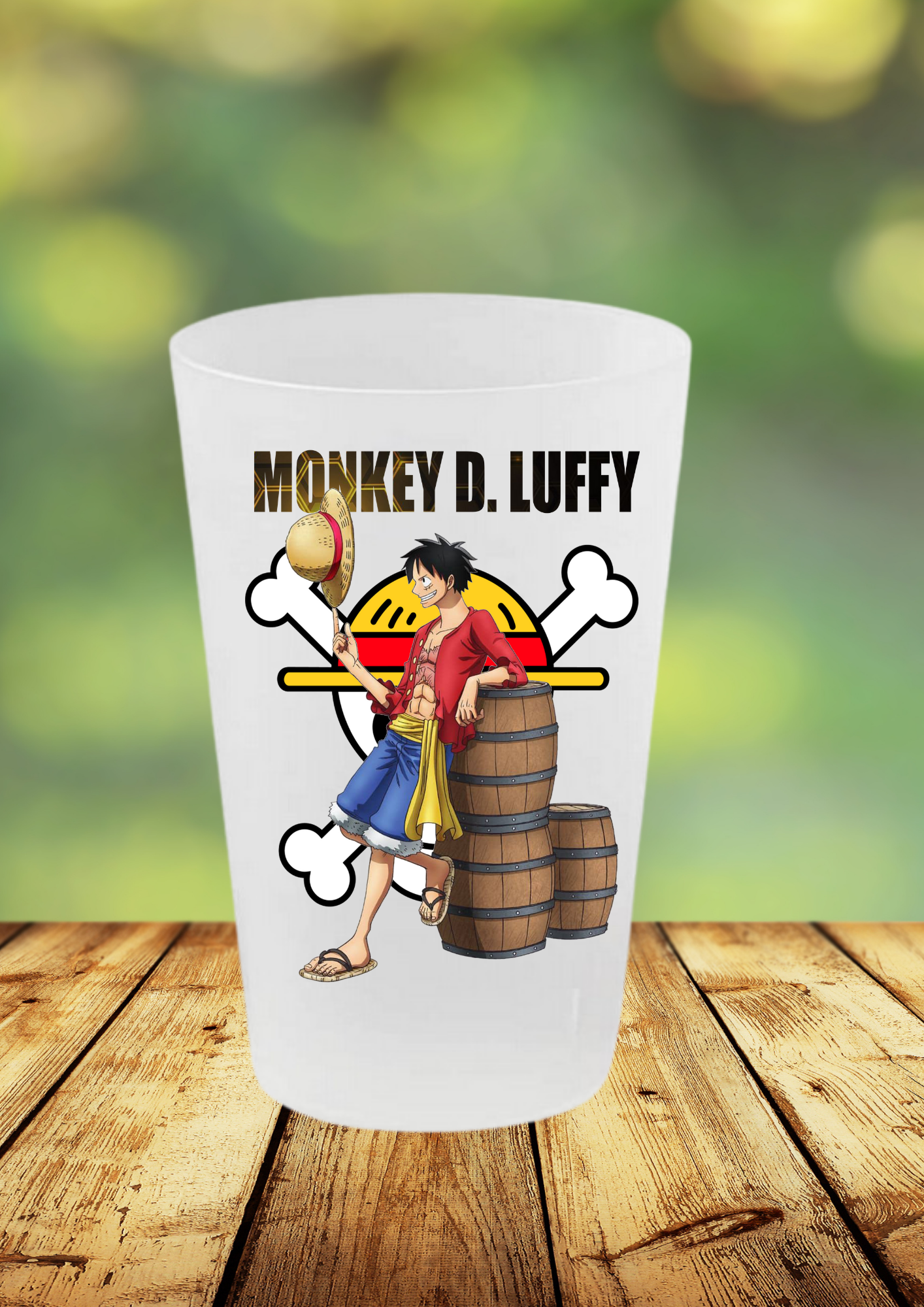 Gobelet One Piece – Impression DTF UV – 136 modèles au choix