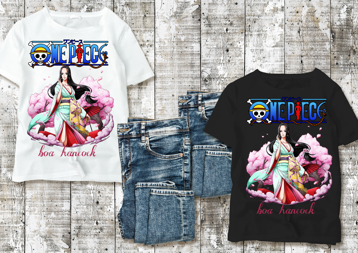 T-shirt One Piece 10 Modèles