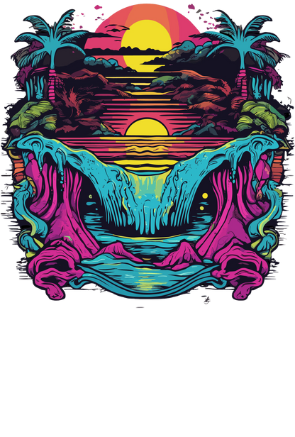 Psychedelic Designs – Fichier PNG Haute Qualité – 100 modèles au choix