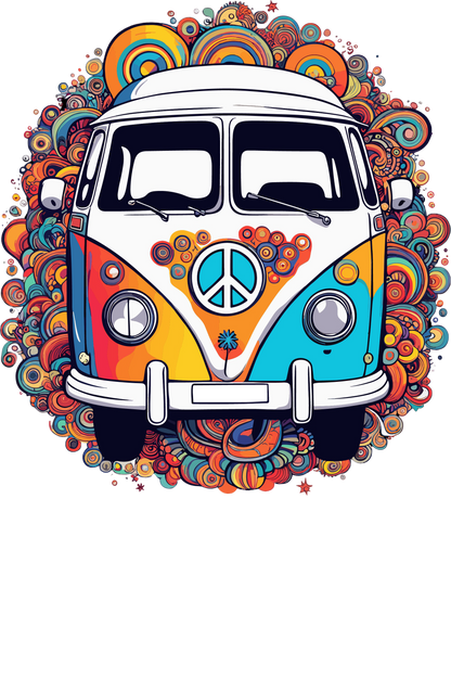 Psychedelic Designs – Fichier PNG Haute Qualité – 100 modèles au choix