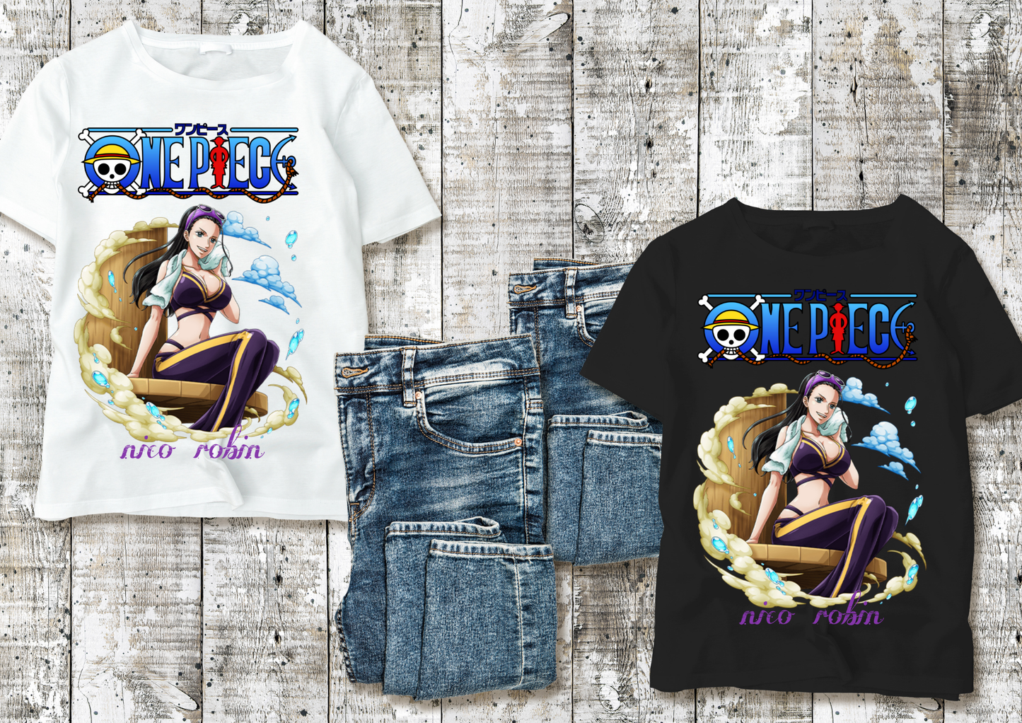 T-shirt One Piece 10 Modèles