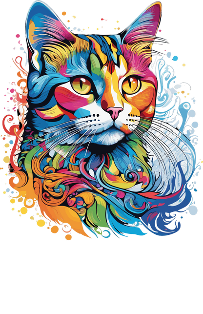 Psychedelic Designs – Fichier PNG Haute Qualité – 100 modèles au choix