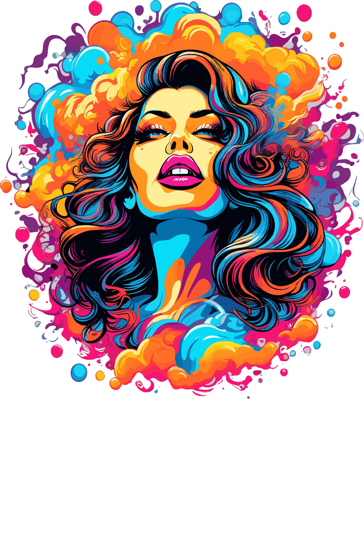 Psychedelic Designs – Fichier PNG Haute Qualité – 100 modèles au choix