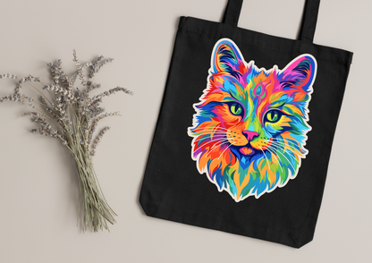 Tote Bag Psychedelic Designs – 100 modèles au choix – Noir ou Blanc