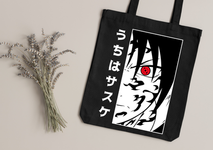 Tote Bag Anime – 104 modèles au choix – Noir