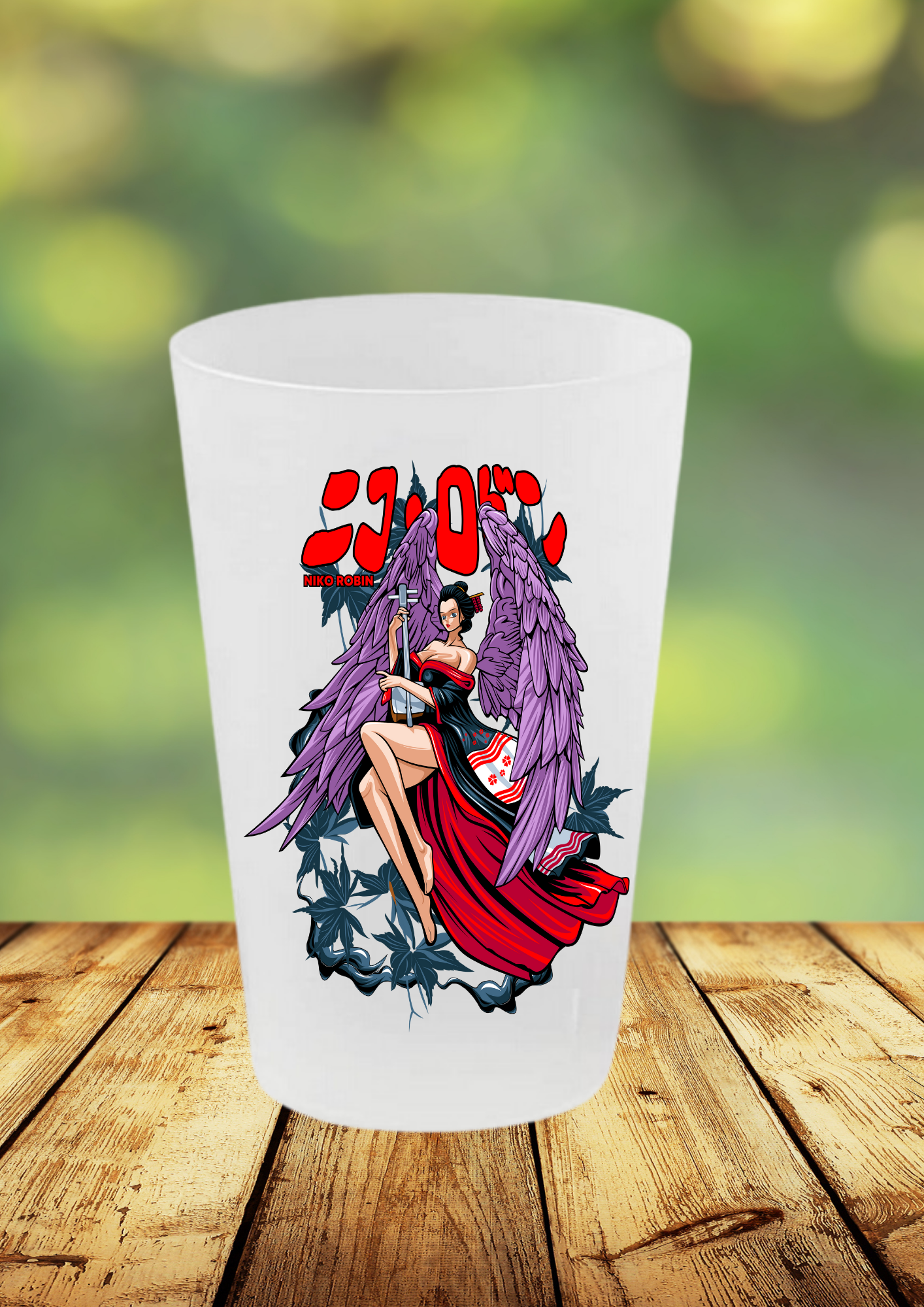 Gobelet One Piece – Impression DTF UV – 136 modèles au choix