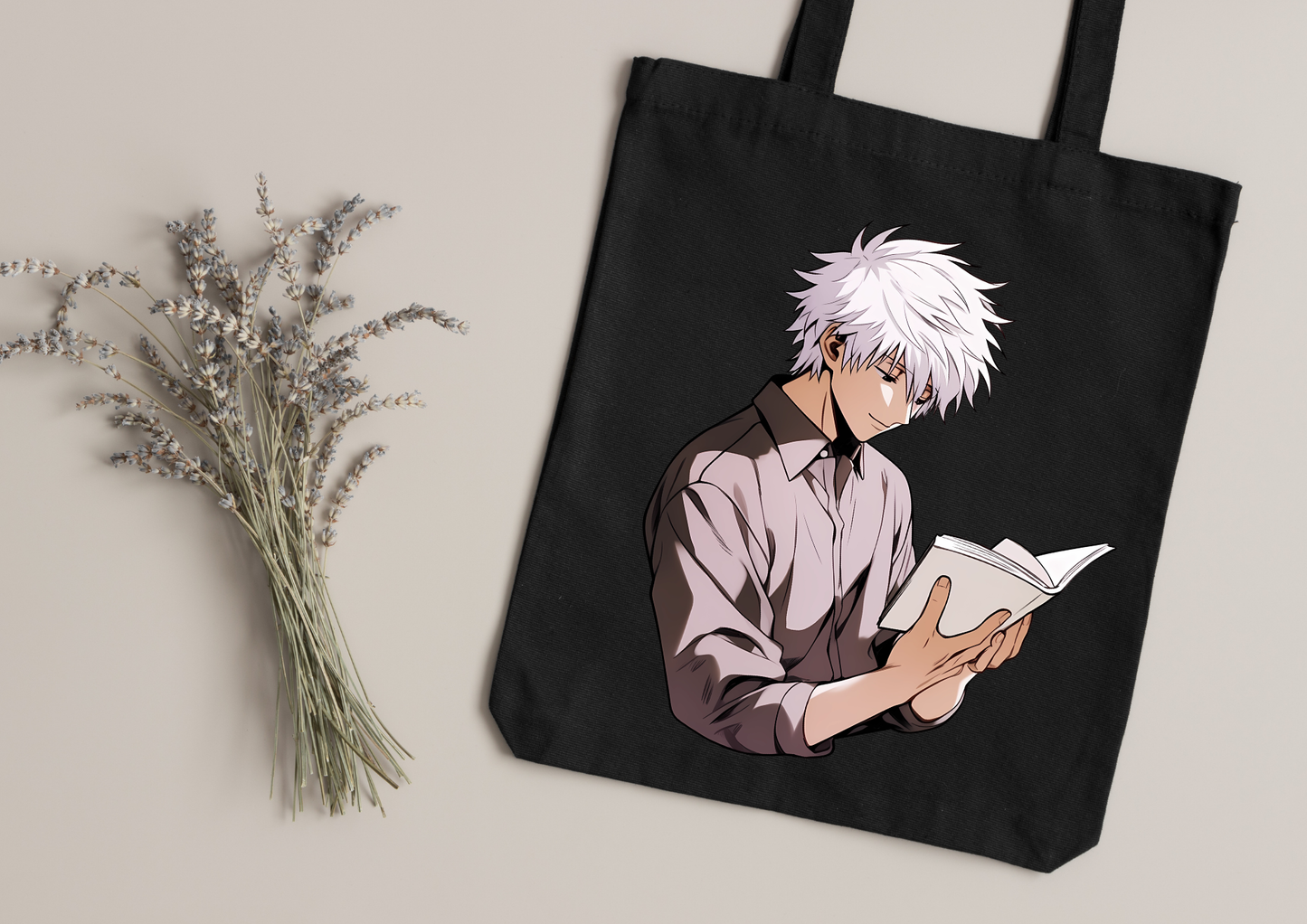 Tote Bag Retro Anime Nostalgia – 61 modèles au choix – Noir ou Blanc