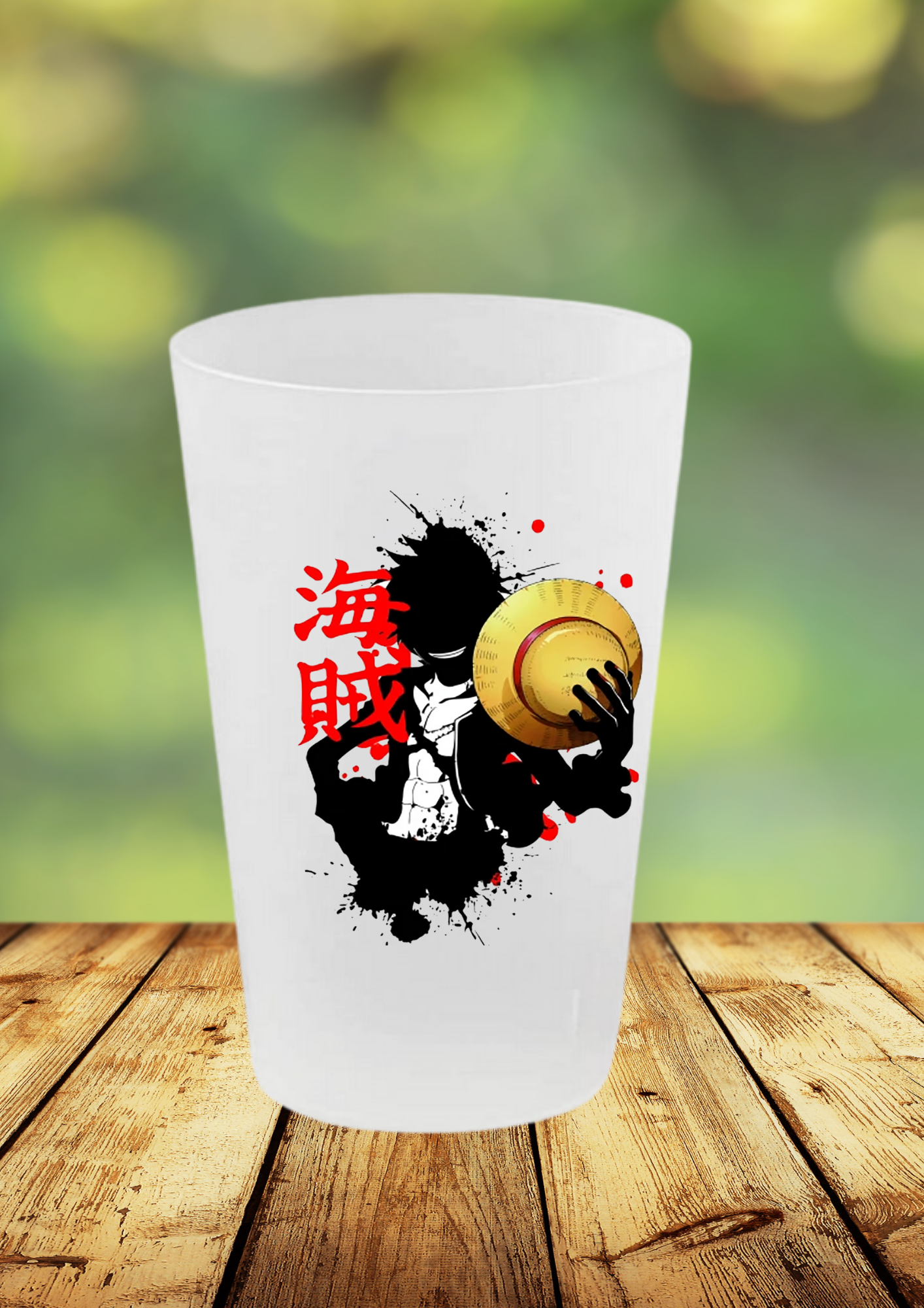 Gobelet One Piece – Impression DTF UV – 136 modèles au choix