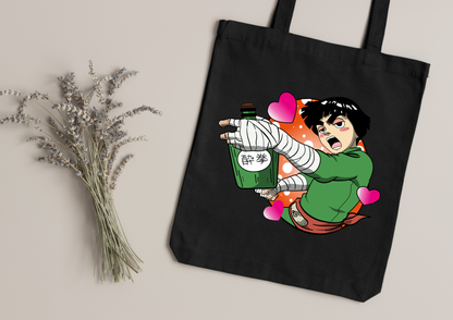 Tote Bag Anime – 104 modèles au choix – Noir