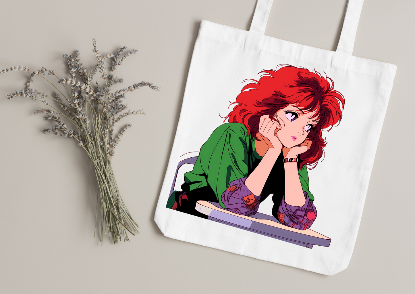 Tote Bag Retro Anime Nostalgia – 61 modèles au choix – Noir ou Blanc