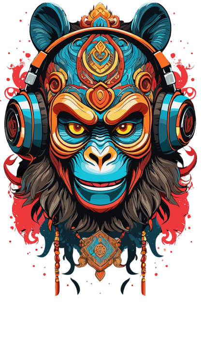 Psychedelic Designs – Fichier PNG Haute Qualité – 100 modèles au choix