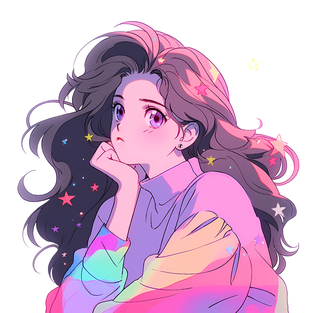 Modèle Retro Anime 50