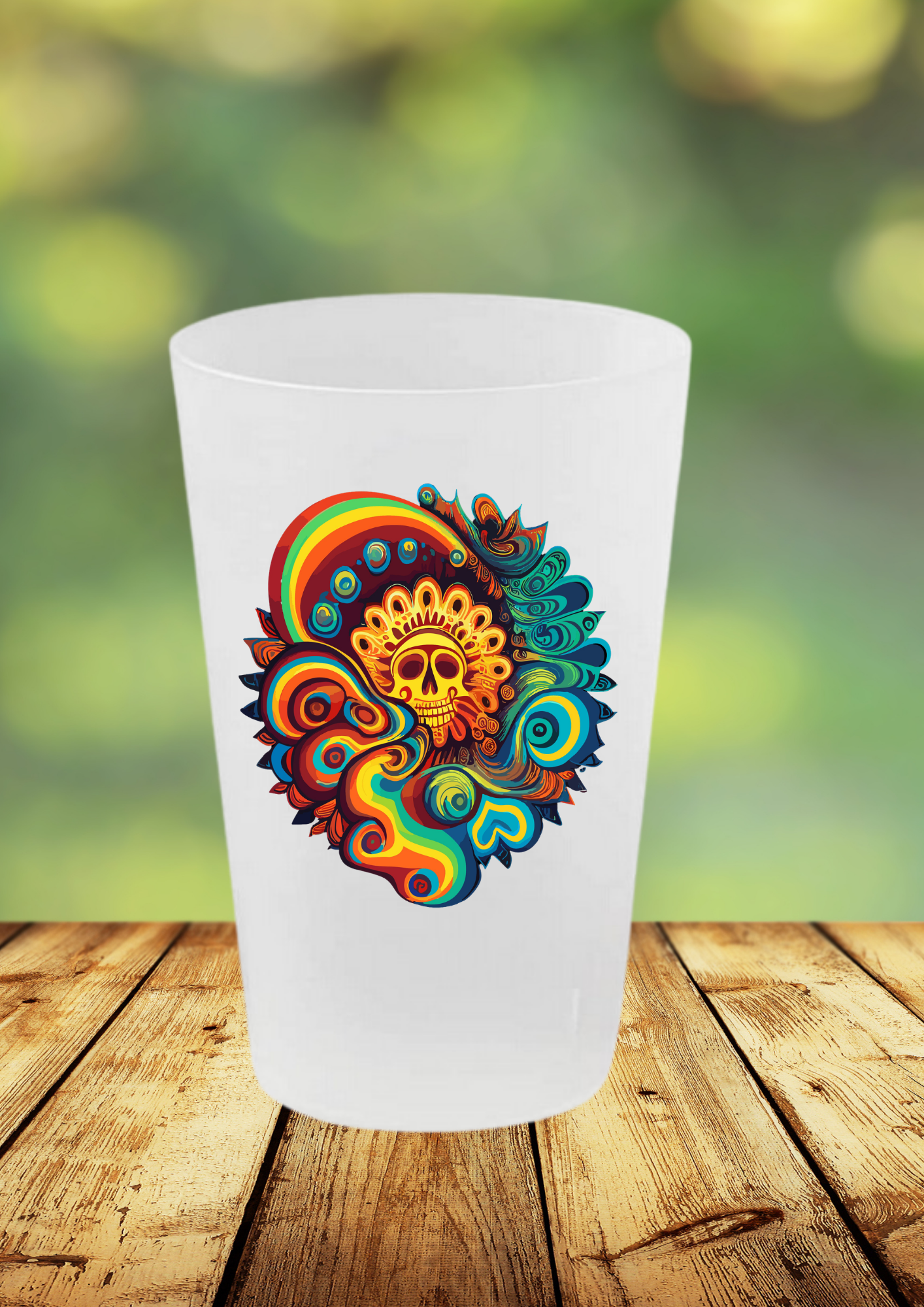 Gobelet Psychedelic Designs – 100 modèles au choix