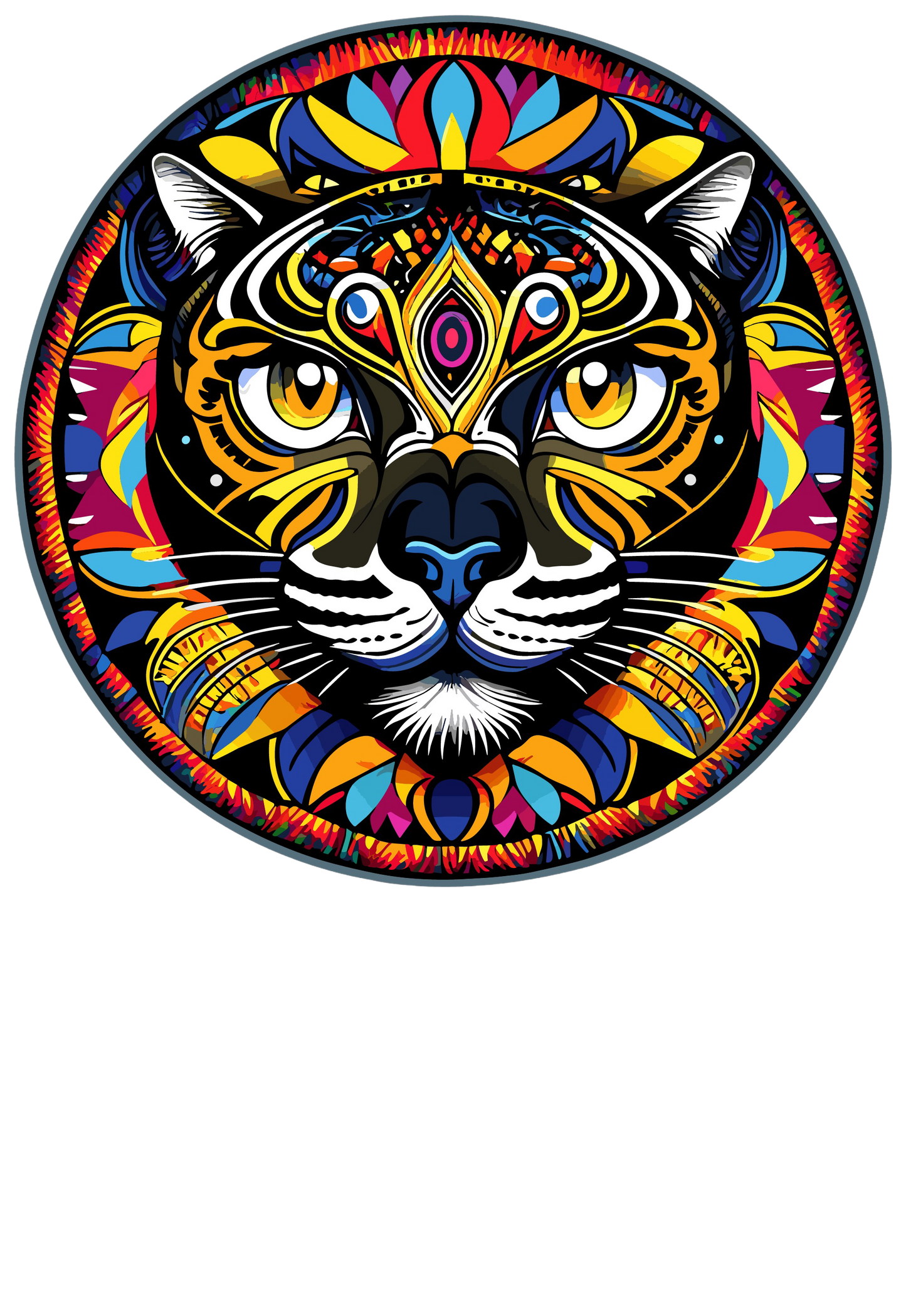 Psychedelic Designs – Fichier PNG Haute Qualité – 100 modèles au choix