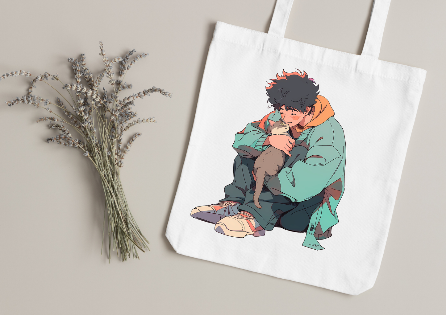 Tote Bag Retro Anime Nostalgia – 61 modèles au choix – Noir ou Blanc