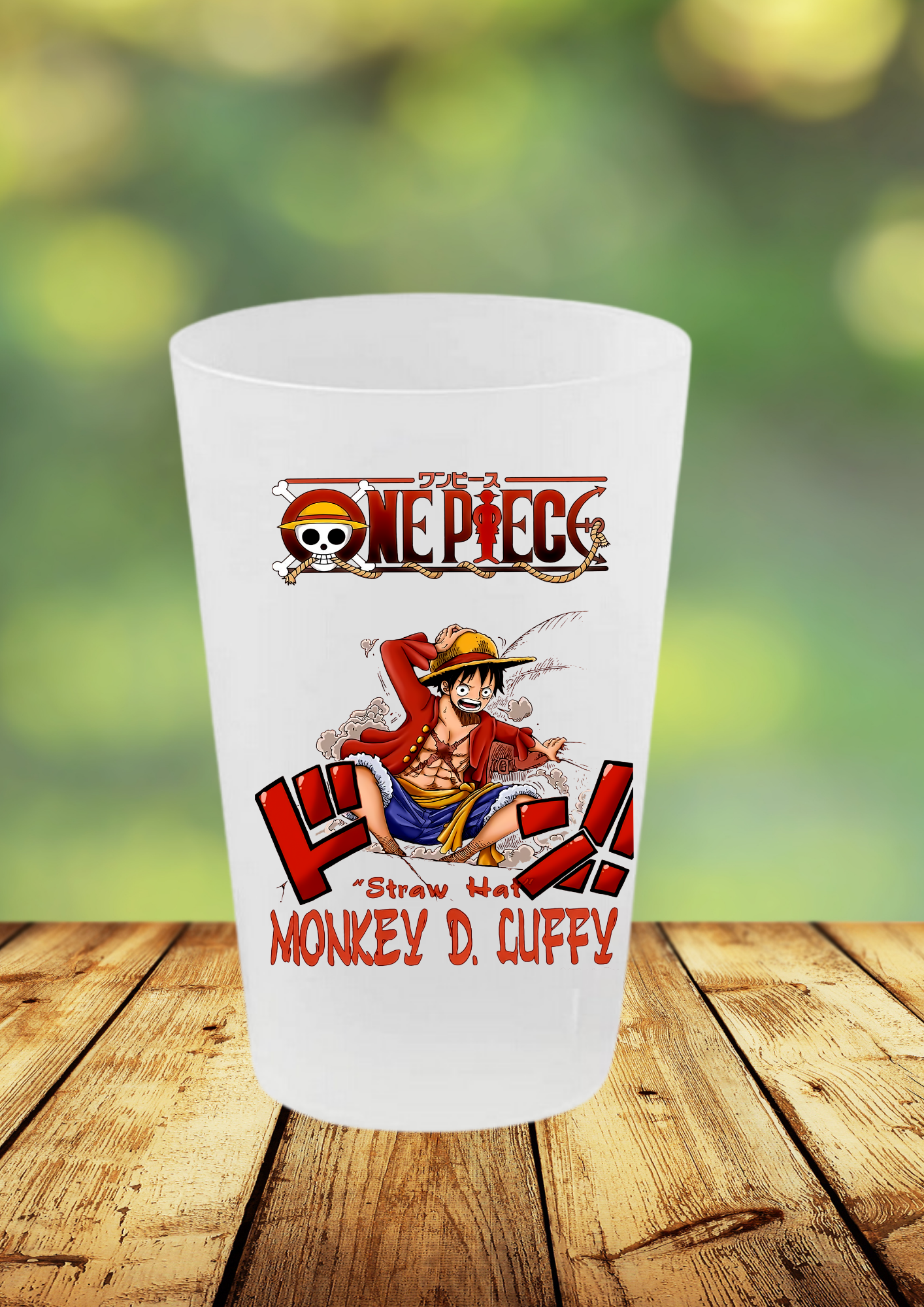 Gobelet One Piece – Impression DTF UV – 136 modèles au choix