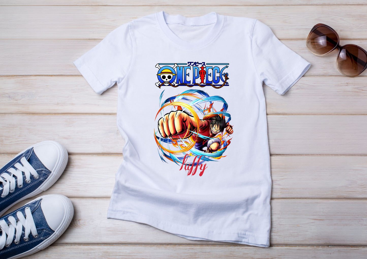 T-shirt One Piece 10 Modèles