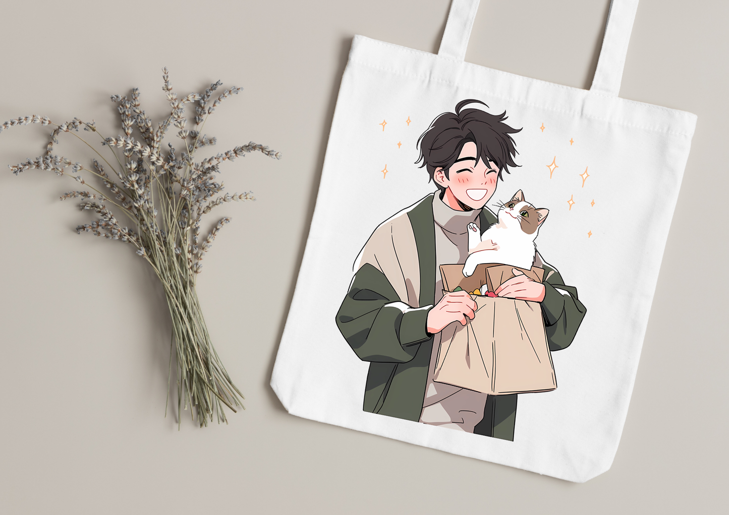Tote Bag Retro Anime Nostalgia – 61 modèles au choix – Noir ou Blanc
