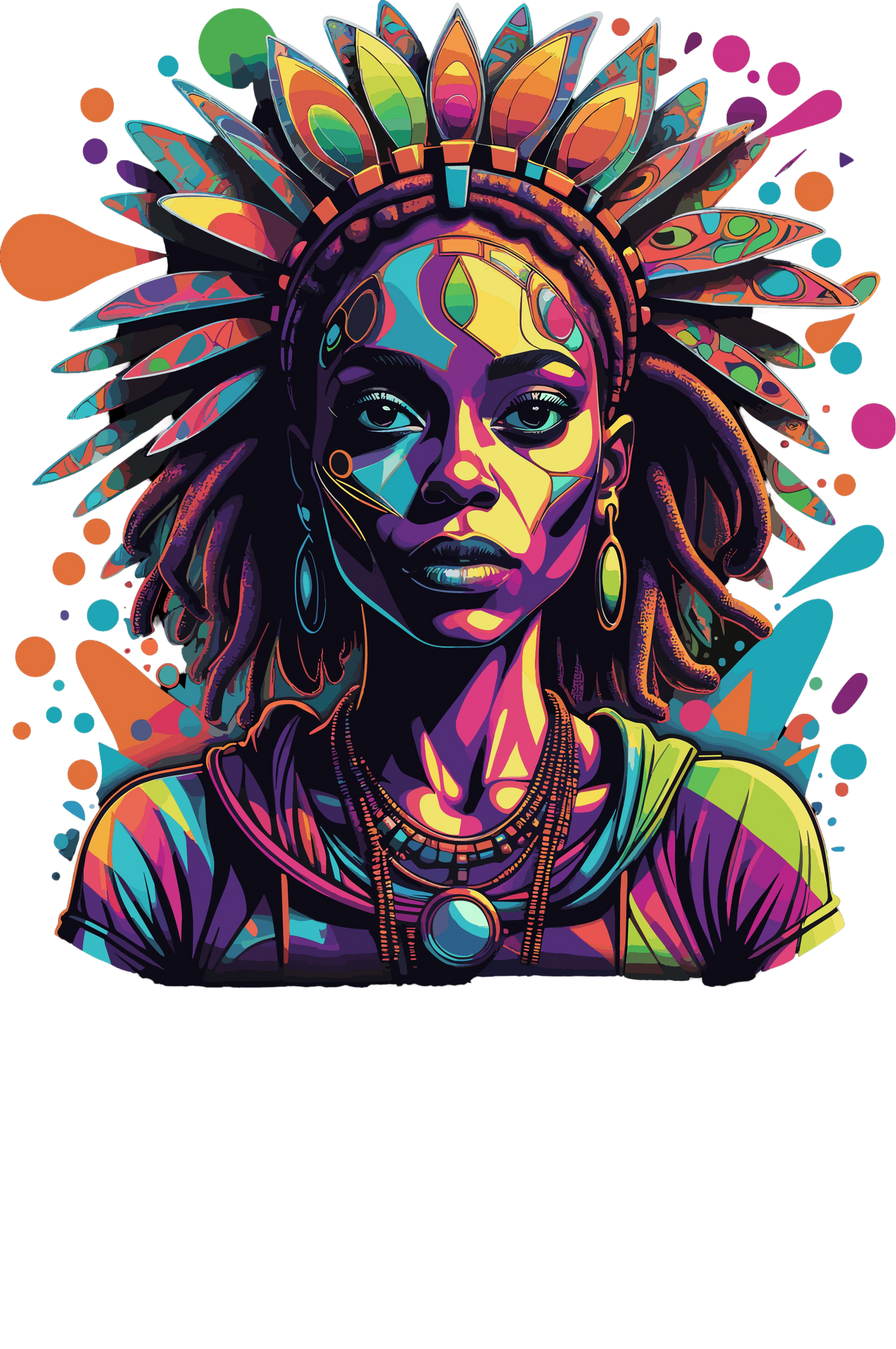 Psychedelic Designs – Fichier PNG Haute Qualité – 100 modèles au choix