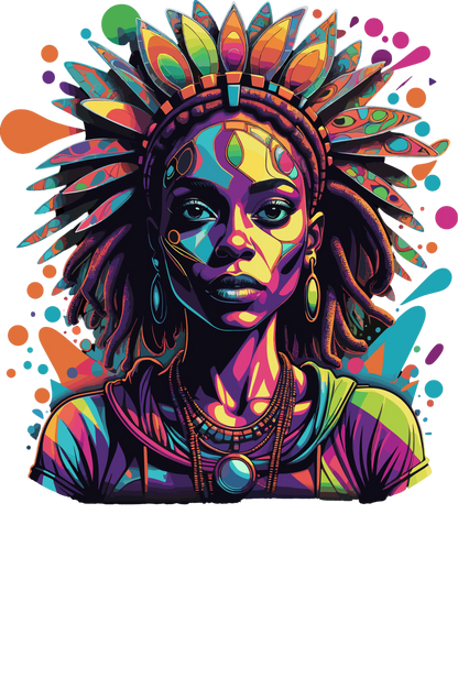 Psychedelic Designs – Fichier PNG Haute Qualité – 100 modèles au choix