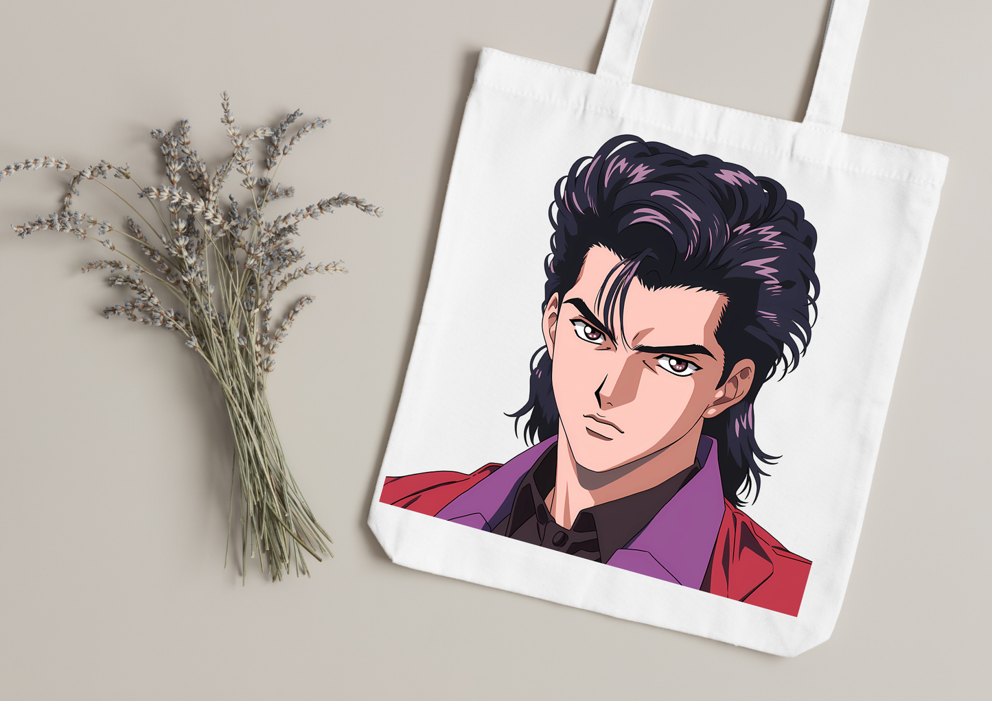 Tote Bag Retro Anime Nostalgia – 61 modèles au choix – Noir ou Blanc