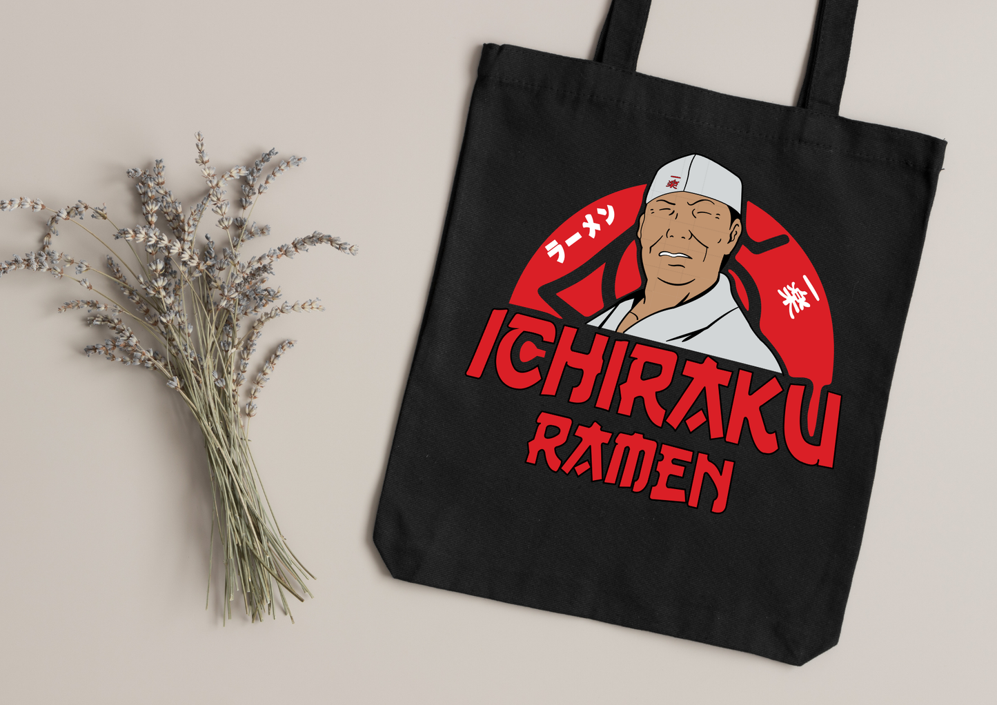 Tote Bag Anime – 104 modèles au choix – Noir