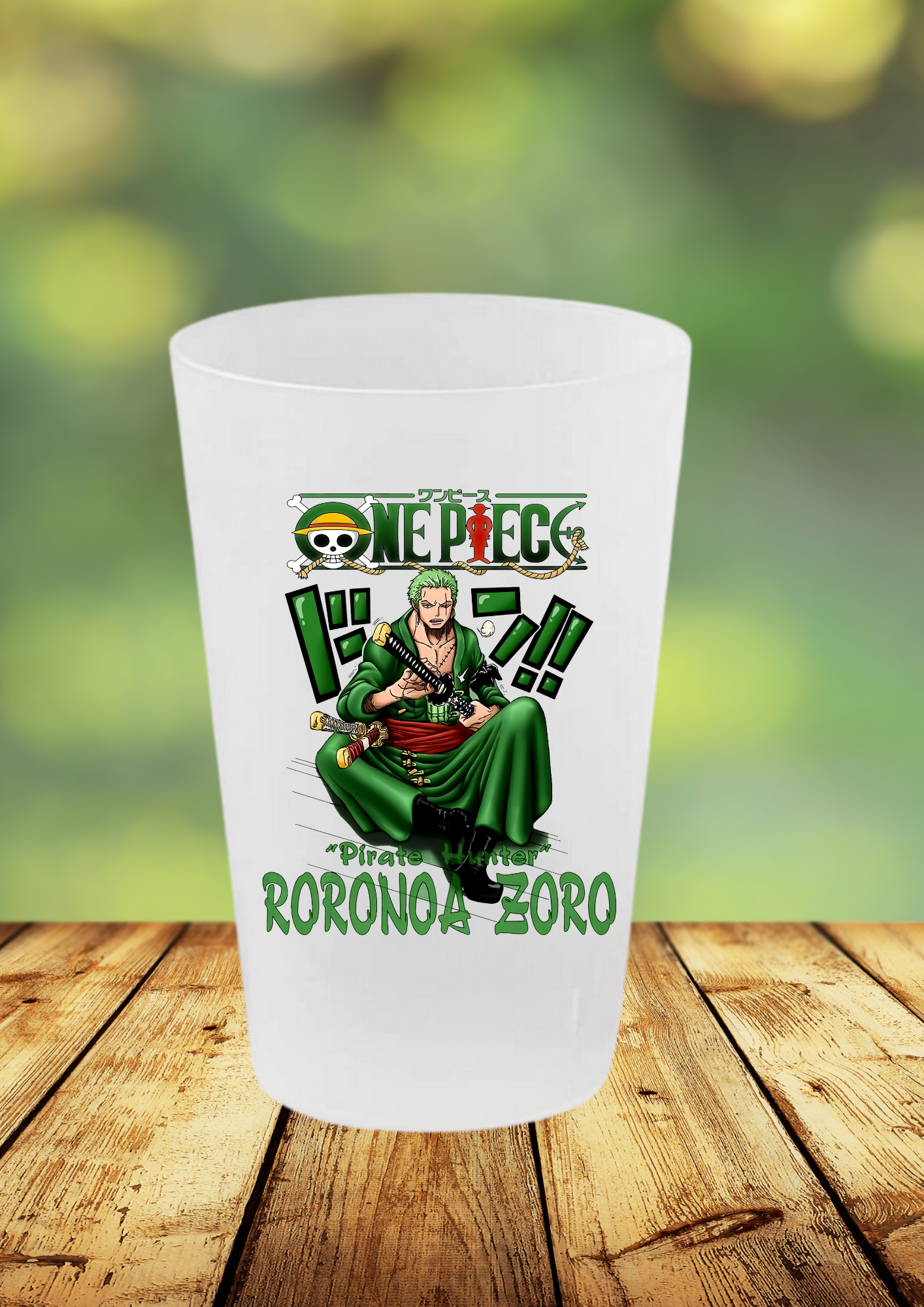 Gobelet One Piece – Impression DTF UV – 136 modèles au choix