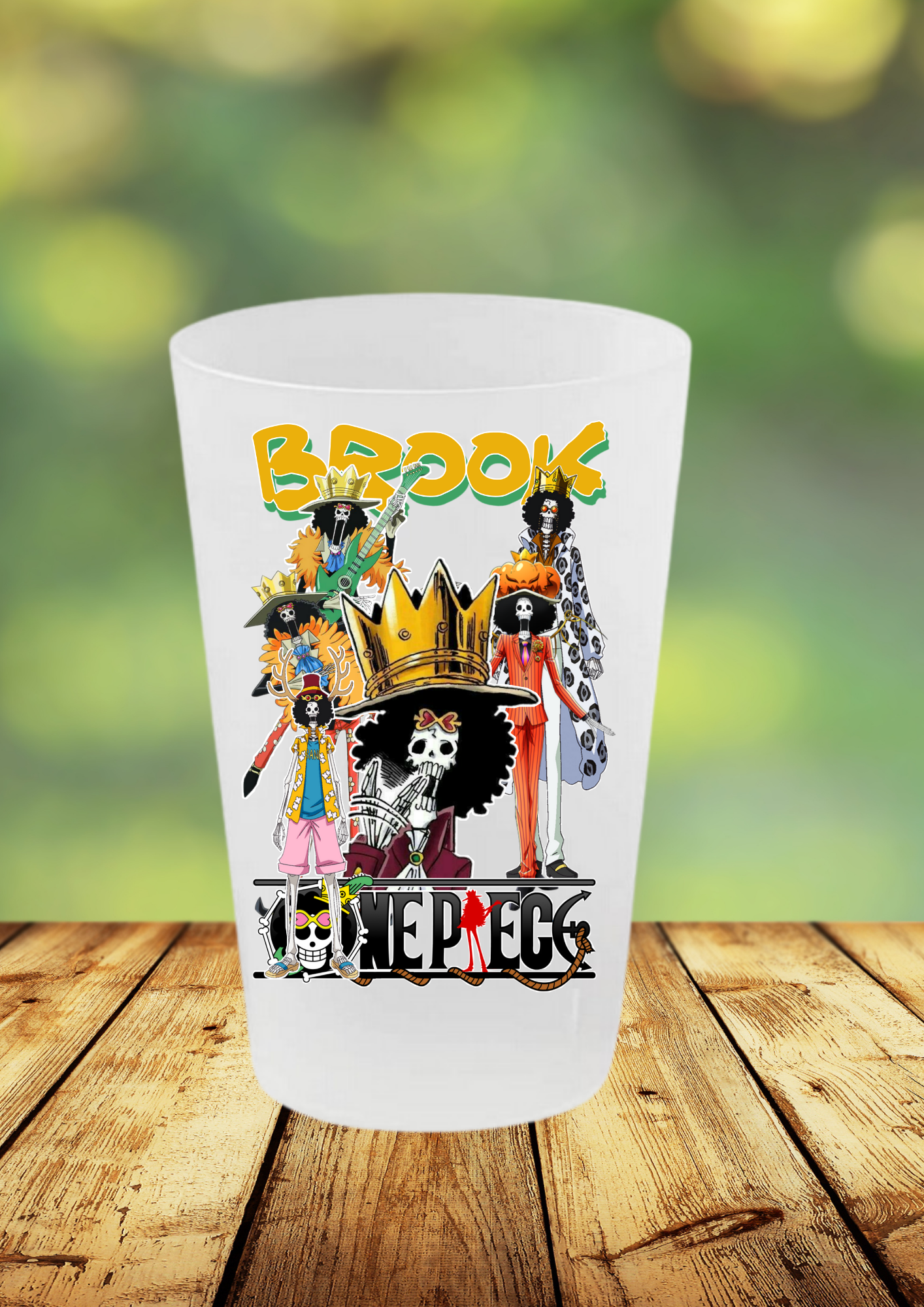 Gobelet One Piece – Impression DTF UV – 136 modèles au choix