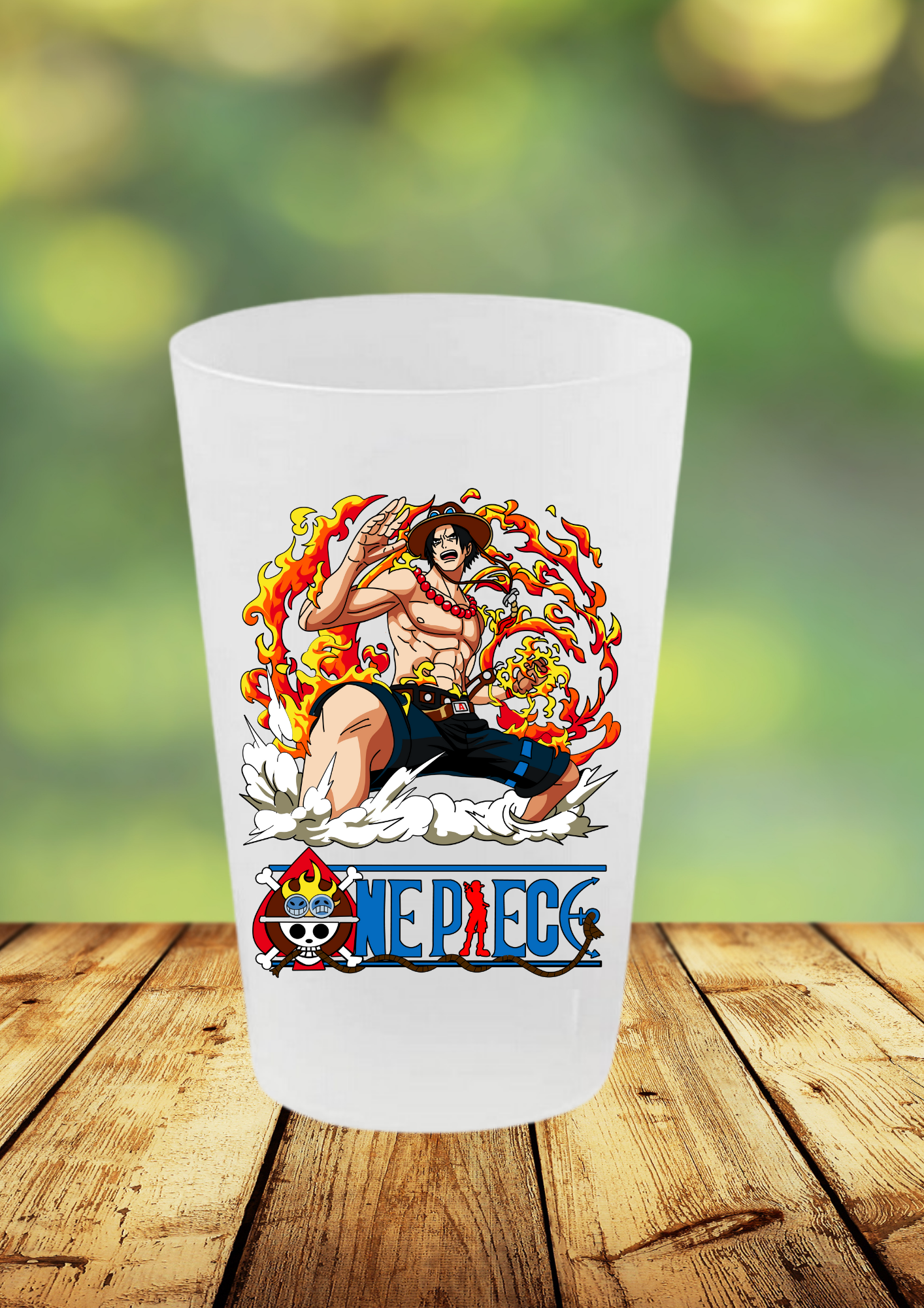 Gobelet One Piece – Impression DTF UV – 136 modèles au choix