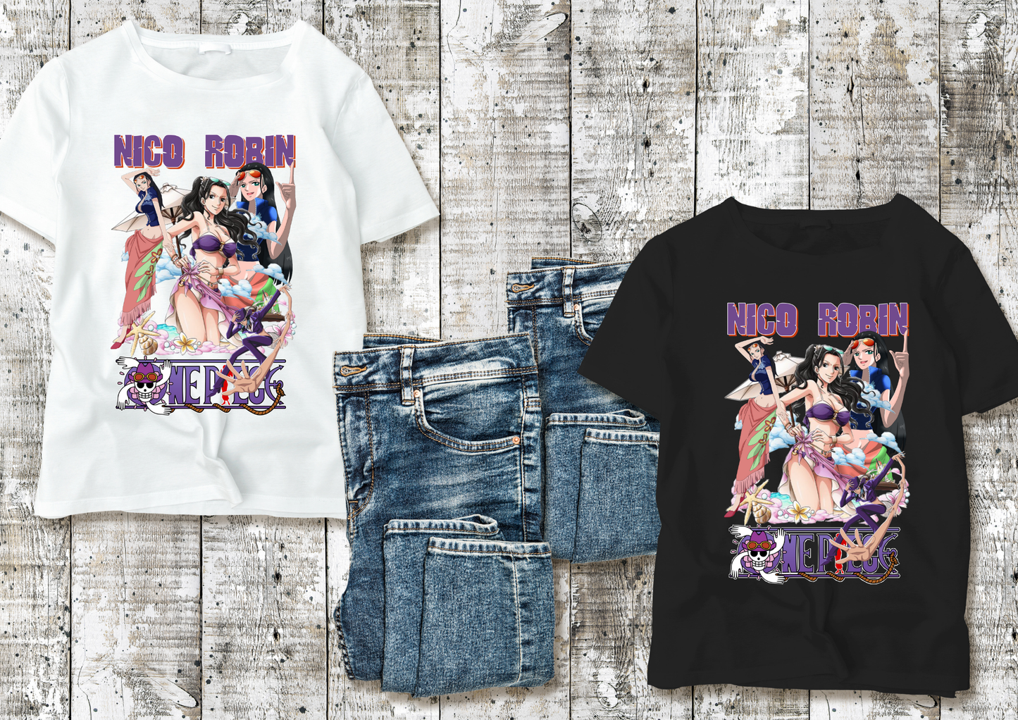 T-shirt One Piece 10 Modèles