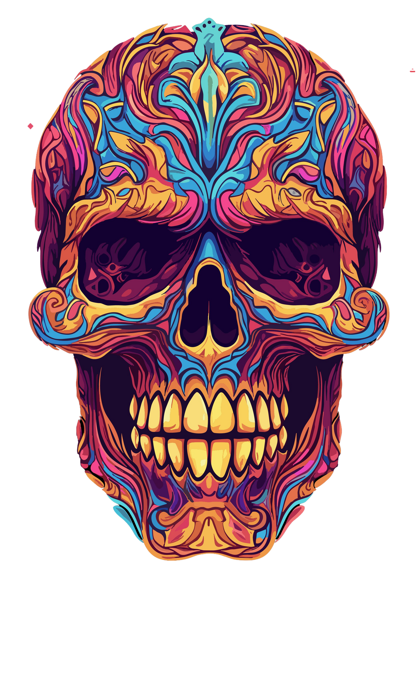 Psychedelic Designs – Fichier PNG Haute Qualité – 100 modèles au choix