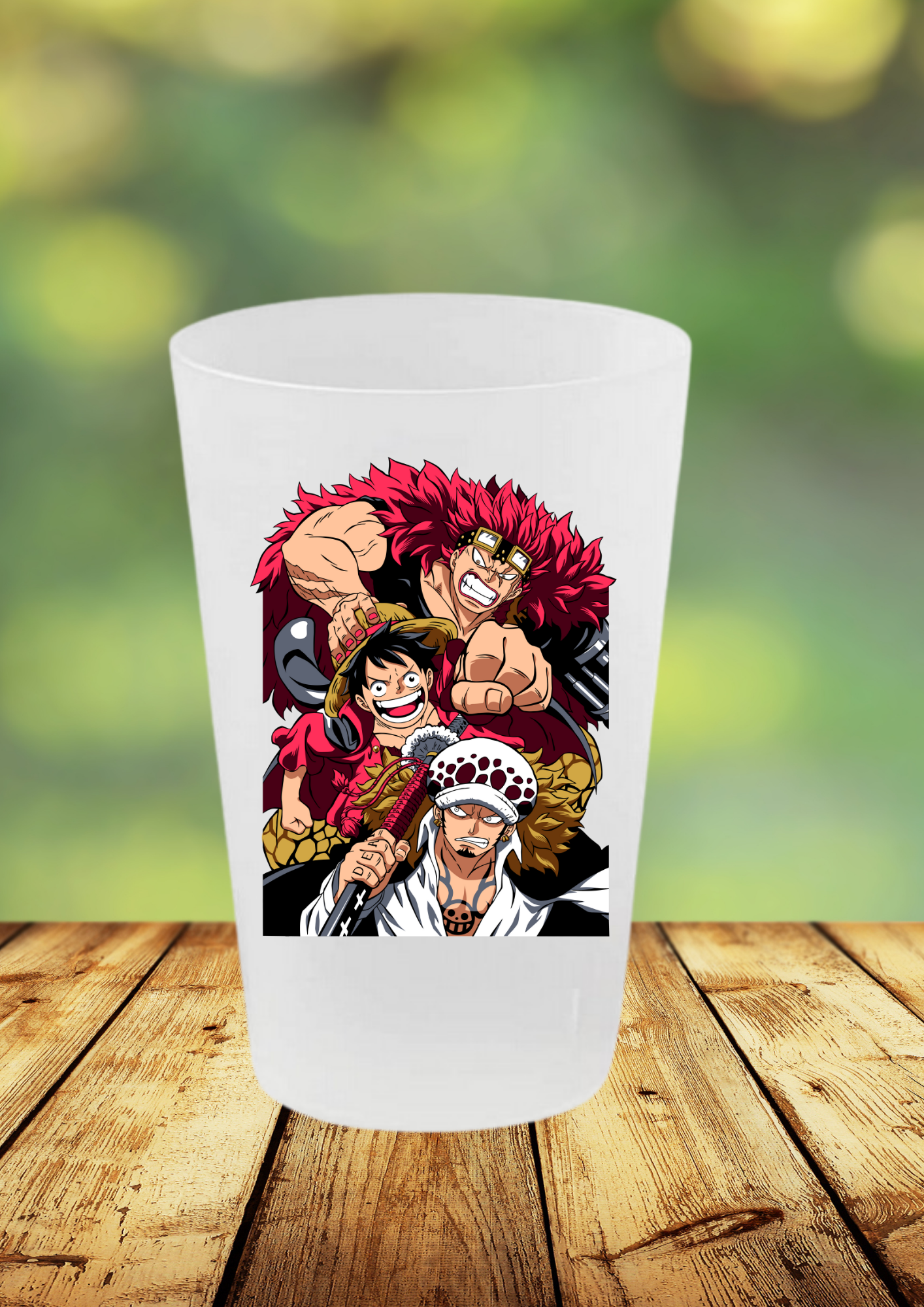 Gobelet One Piece – Impression DTF UV – 136 modèles au choix