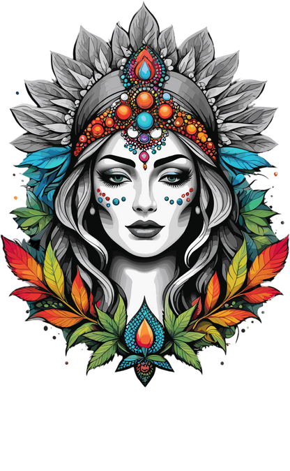 Psychedelic Designs – Fichier PNG Haute Qualité – 100 modèles au choix