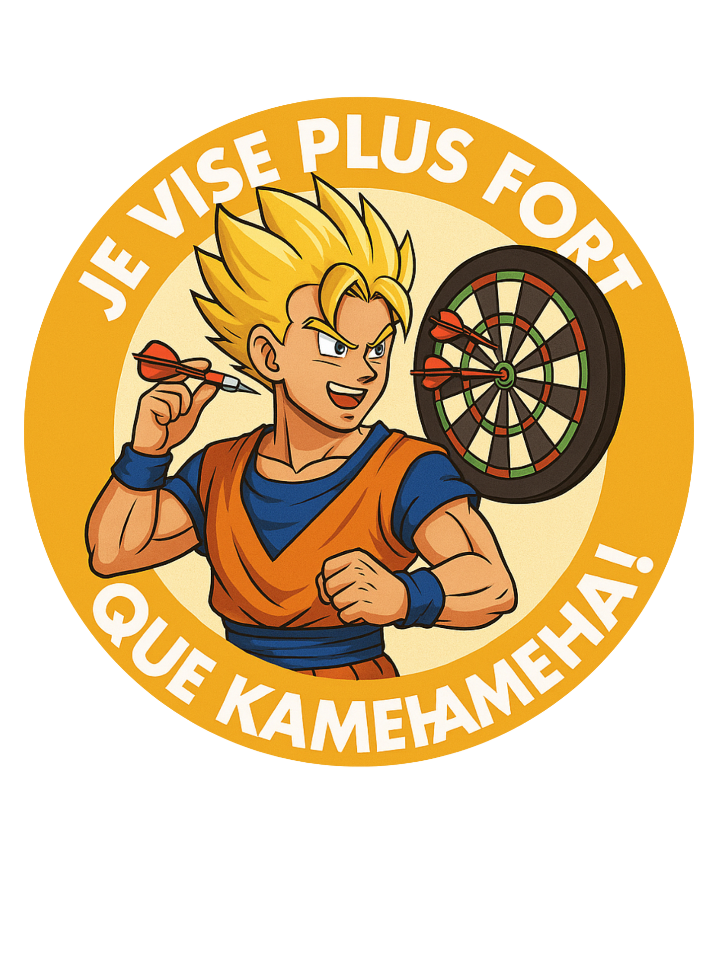 Stickers Fléchettes – Collection Manga 🎯✨
