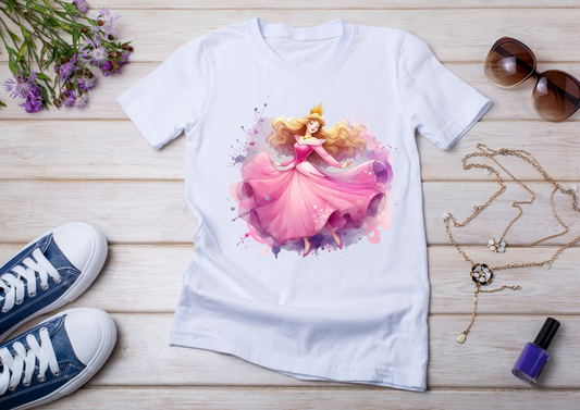 T-shirt enfant Princesse Aurore – La Belle au Bois Dormant