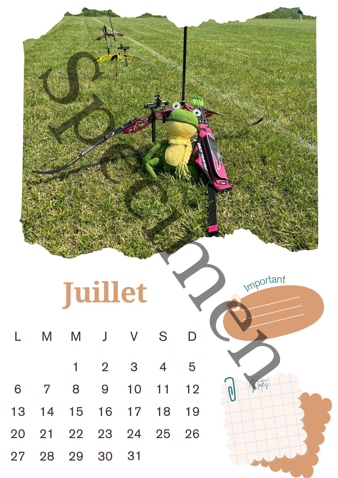 🗓️ Calendrier 2026 “Dame Aline” – L’année pleine d’humour et de bonne humeur !