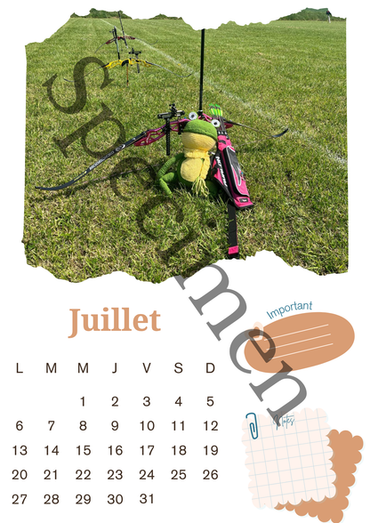 🗓️ Calendrier 2026 “Dame Aline” – L’année pleine d’humour et de bonne humeur !