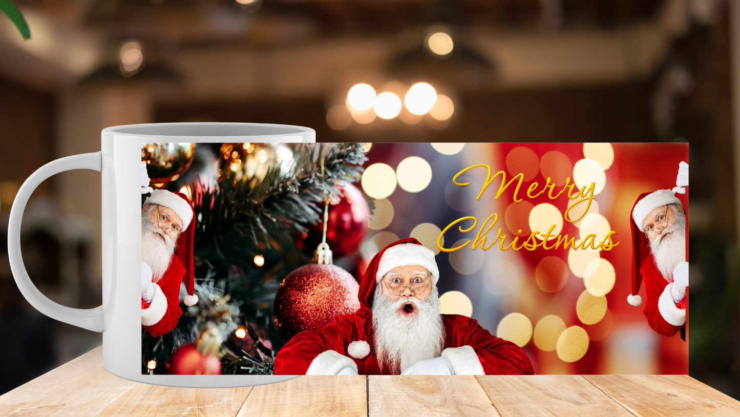 Tasse noël inspirée du courrier du père noël