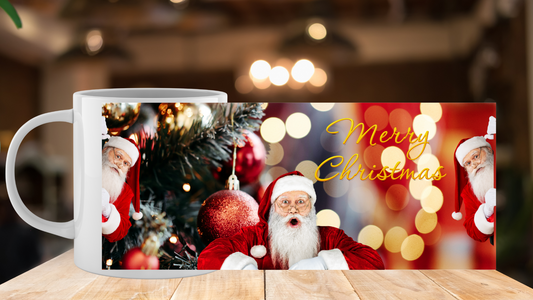 Santa Mail Inspired Christmas Mug