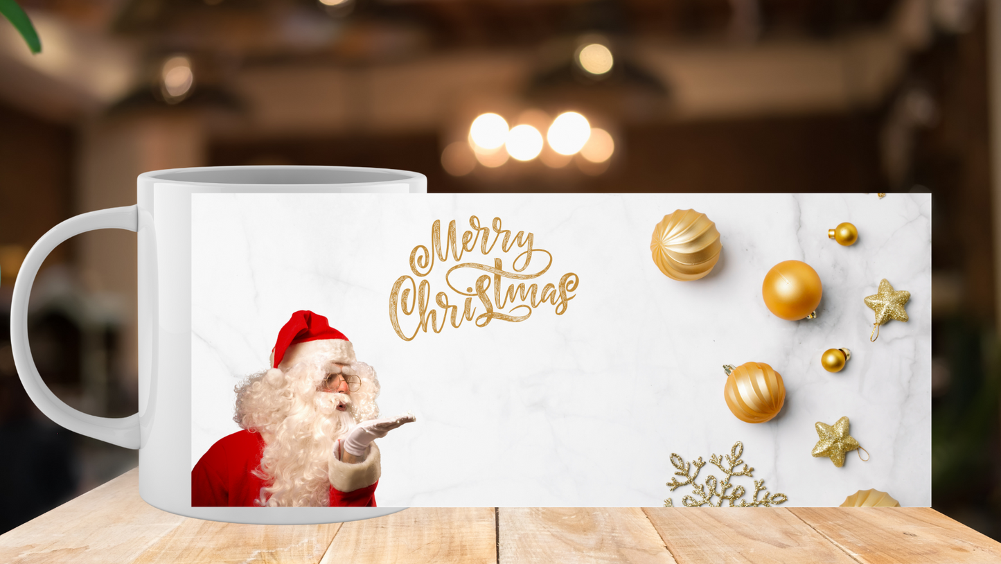Tasse noël inspirée du courrier du père noël