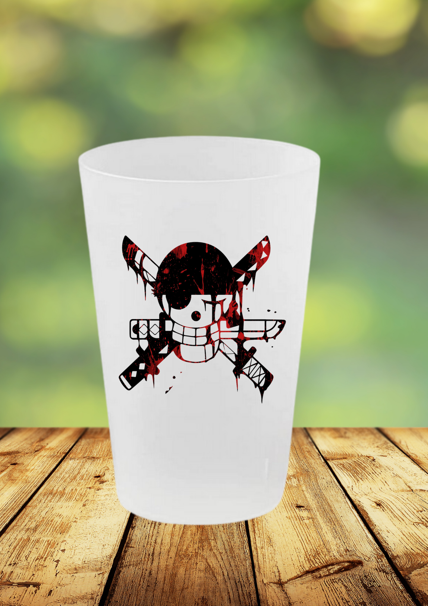 Gobelet One Piece – Impression DTF UV – 136 modèles au choix