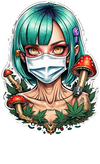 Psychedelic Designs – Fichier PNG Haute Qualité – 100 modèles au choix