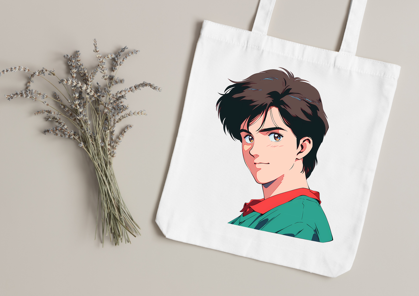 Tote Bag Retro Anime Nostalgia – 61 modèles au choix – Noir ou Blanc