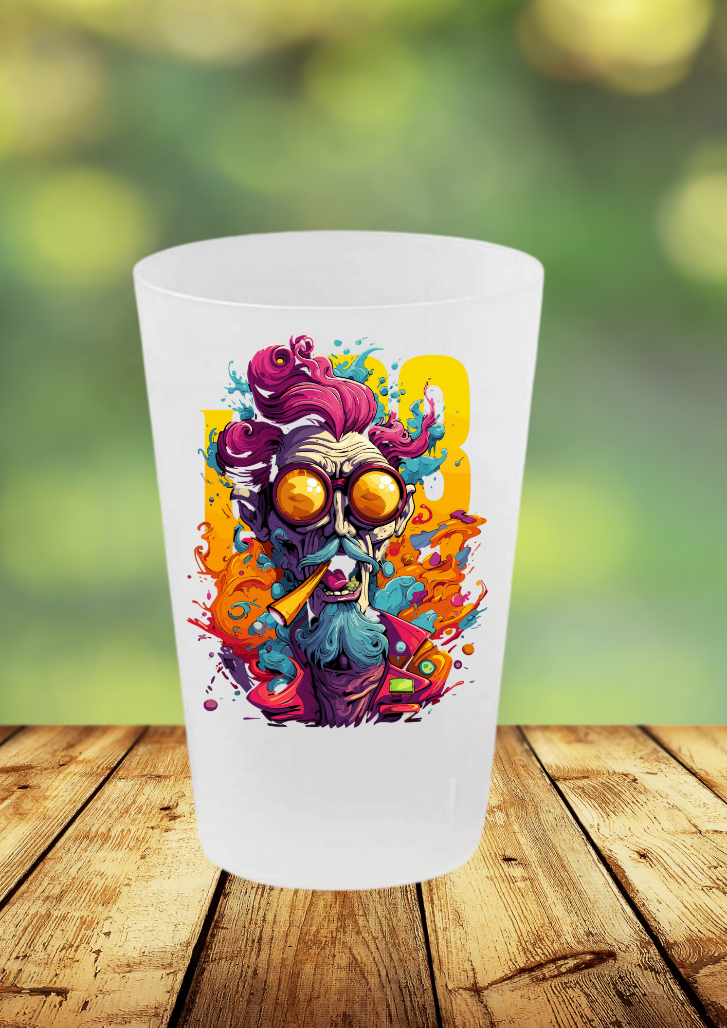 Gobelet Psychedelic Designs – 100 modèles au choix