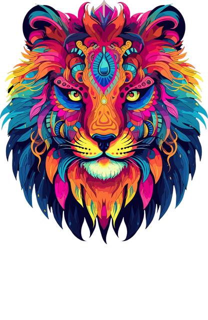 Psychedelic Designs – Fichier PNG Haute Qualité – 100 modèles au choix