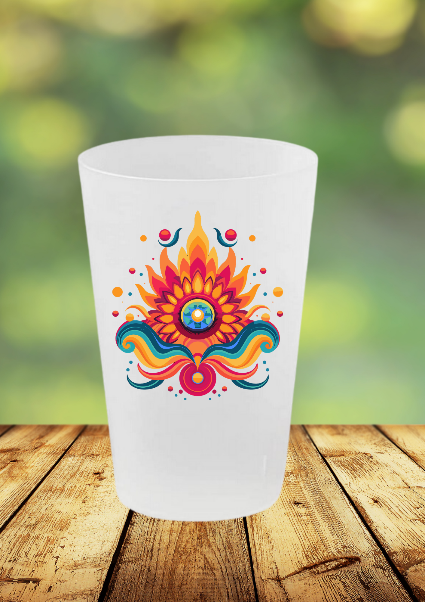 Gobelet Psychedelic Designs – 100 modèles au choix