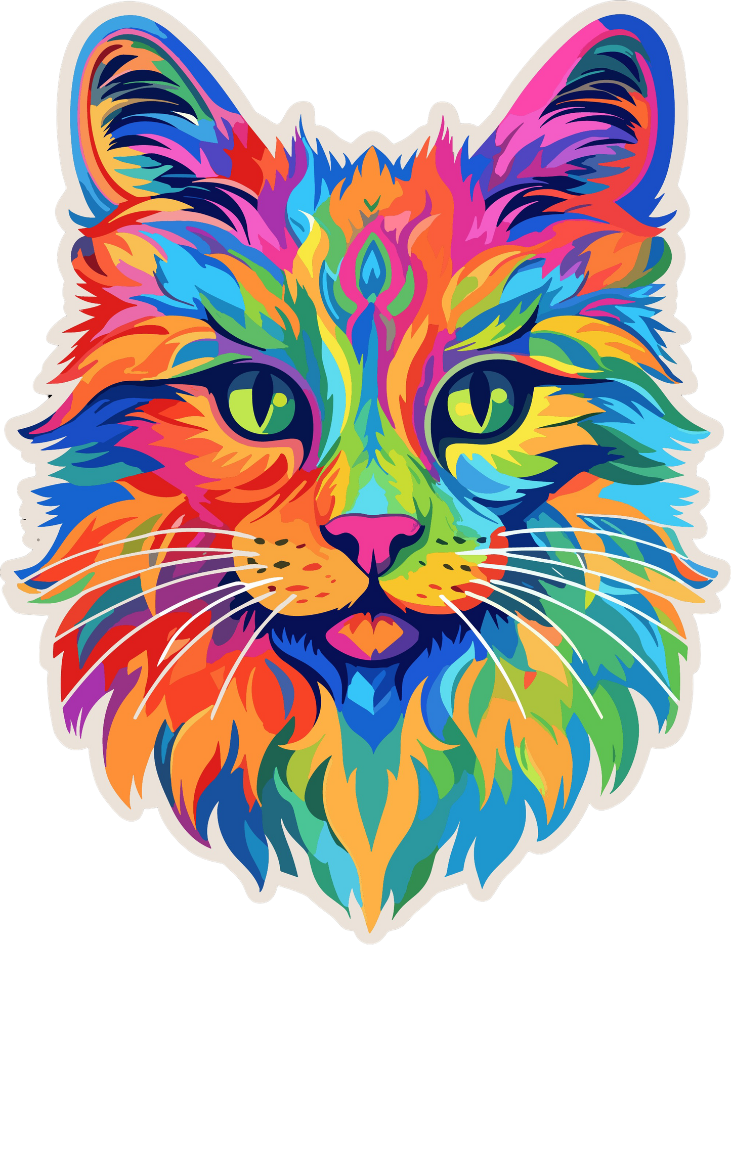 Psychedelic Designs – Fichier PNG Haute Qualité – 100 modèles au choix