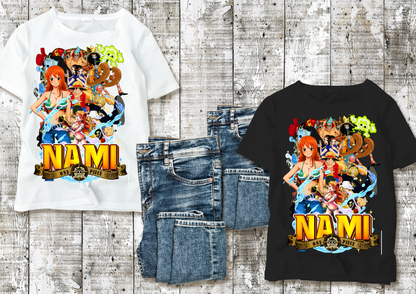 T-shirt One Piece 10 Modèles